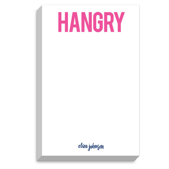 Hangry Chunky Notepad